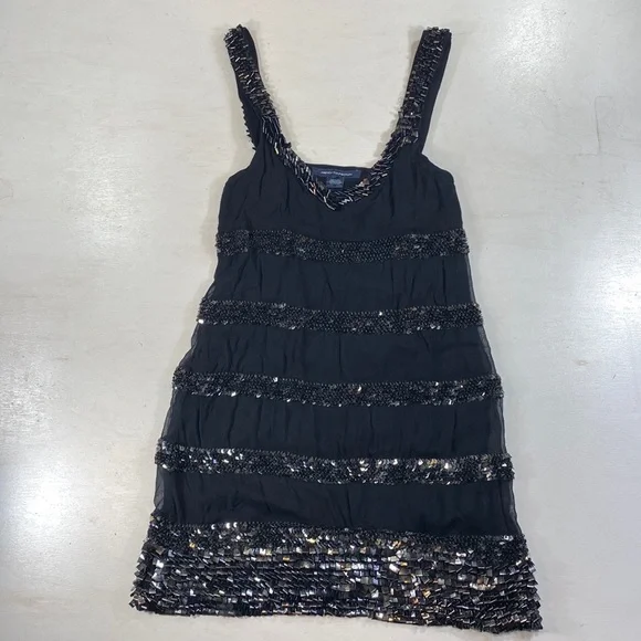 French Connection | Dresses | French Connection Beaded Chiffon Dress 92s Look | Poshmark French Connection | Dresses | French Connection Beaded Chiffon Dress 92s Look | Poshmark